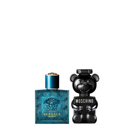 moschino toy boy vs versace eros